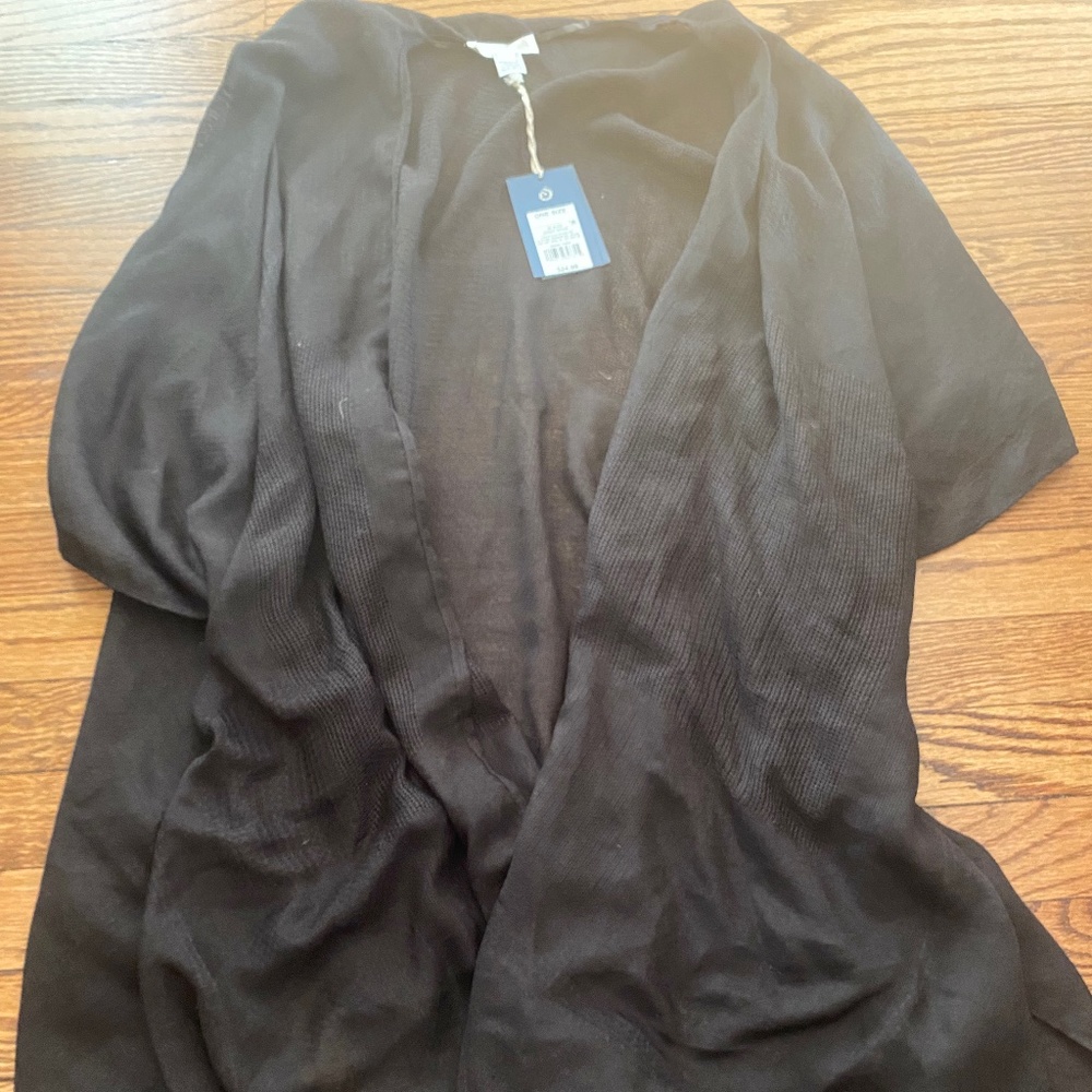 new with tags black kimono